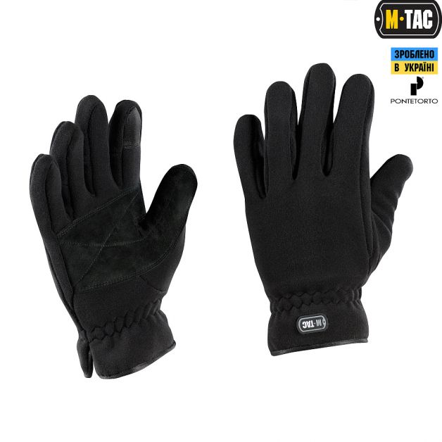 M-Tac перчатки Winter Premium Fleece Black