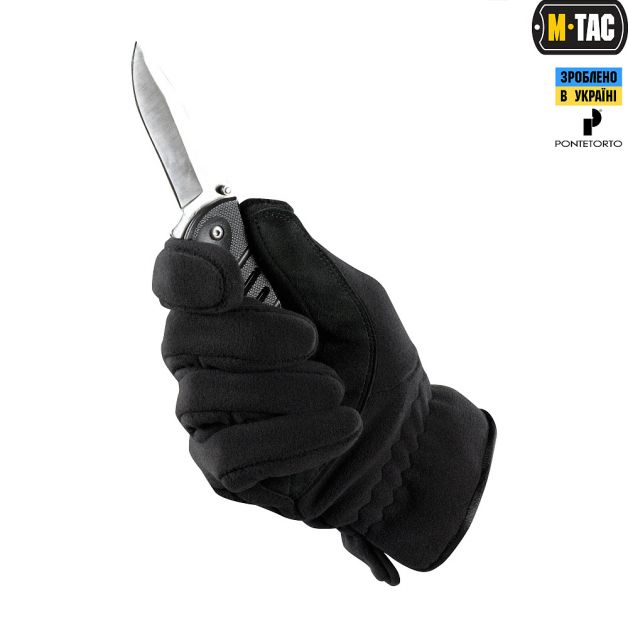 M-Tac перчатки Winter Premium Fleece Black