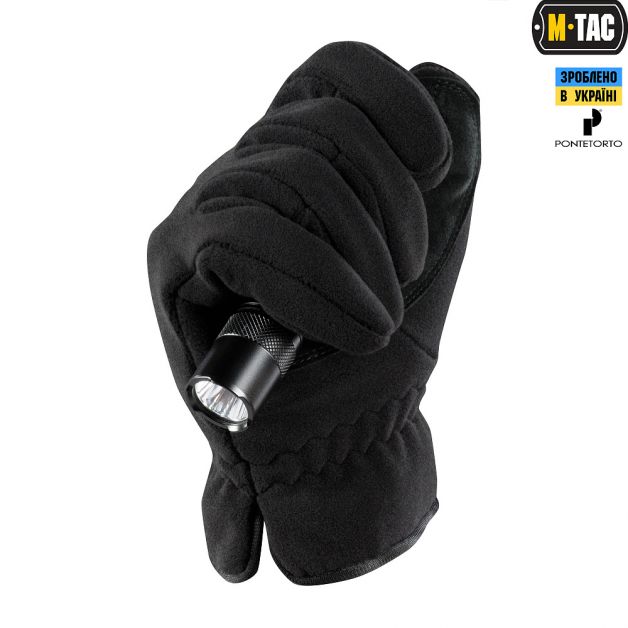 M-Tac перчатки Winter Premium Fleece Black