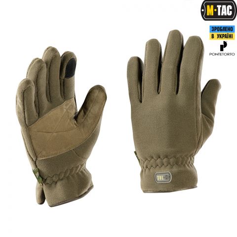 M-Tac перчатки Winter Premium Fleece Dark Olive