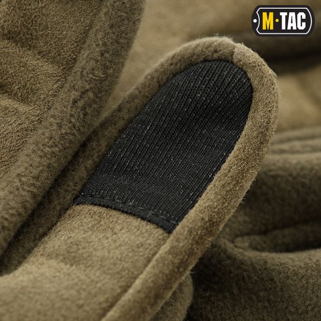 M-Tac перчатки Winter Tactical Windblock 380 Dark Olive