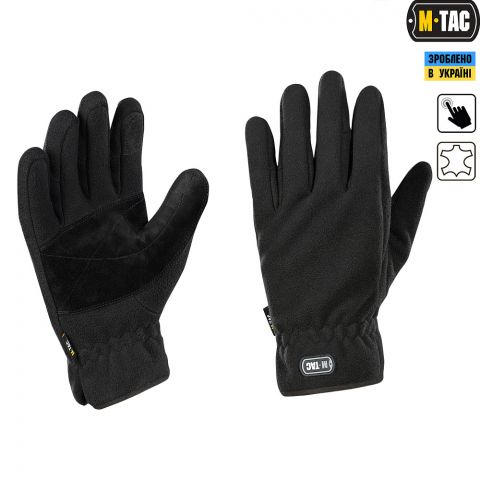 M-Tac перчатки Winter Windblock 295 Black