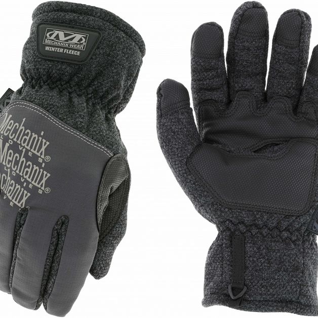 Mechanix Winter Fleece Gloves Gray