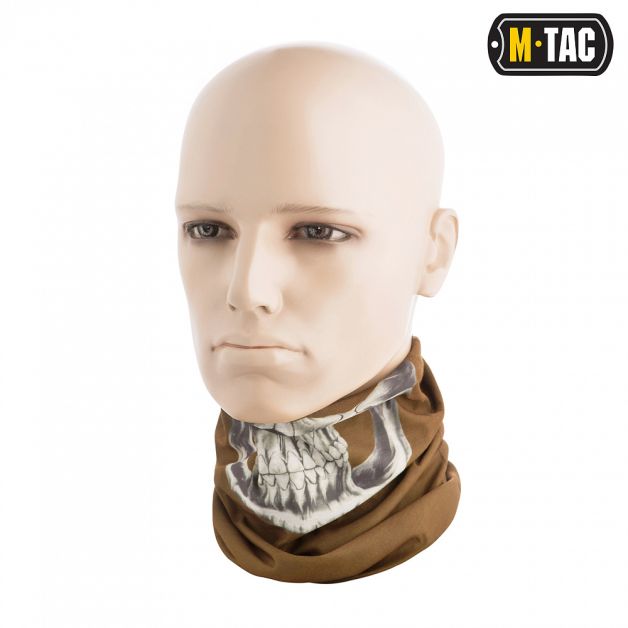 M-Tac шарф-труба облегченный Reaper Skull Coyote