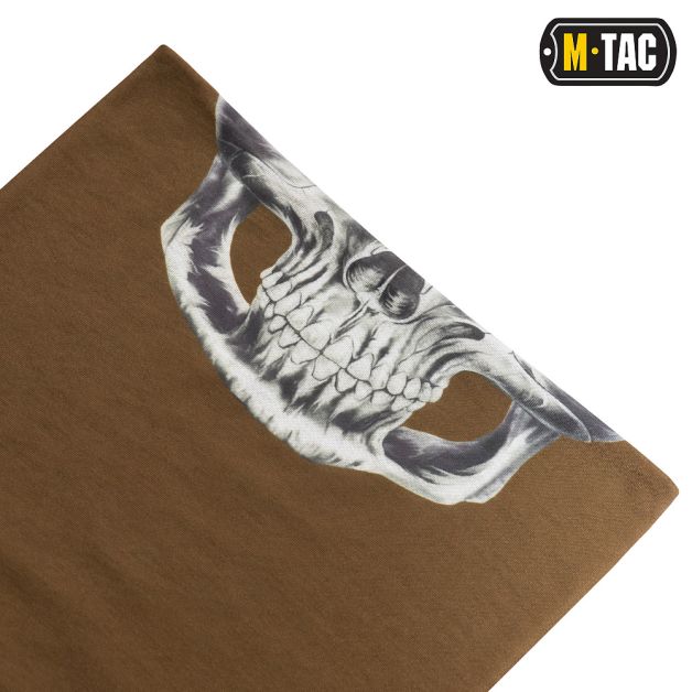 M-Tac шарф-труба облегченный Reaper Skull Coyote