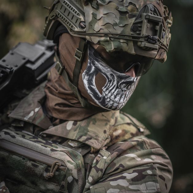 M-Tac шарф-труба облегченный Reaper Skull Coyote