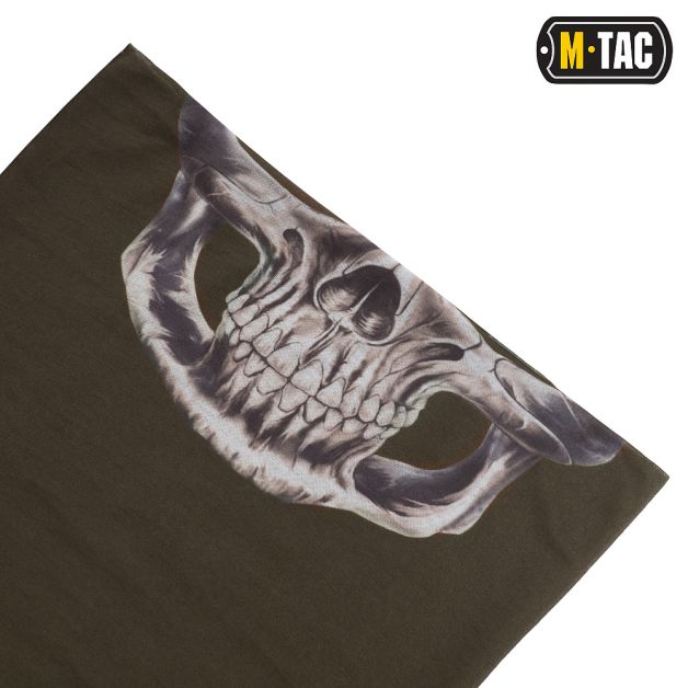 M-Tac шарф-труба облегченный Reaper Skull Olive