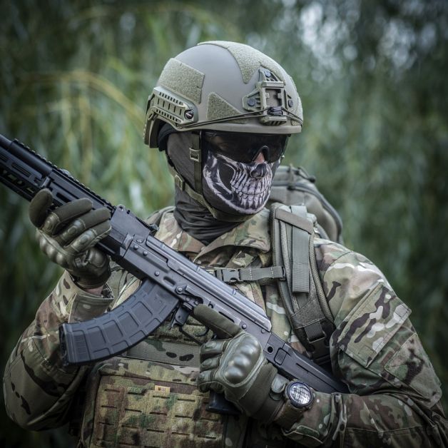 M-Tac шарф-труба облегченный Reaper Skull Olive