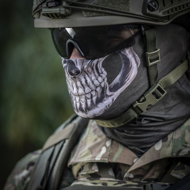 M-Tac шарф-труба облегченный Reaper Skull Olive