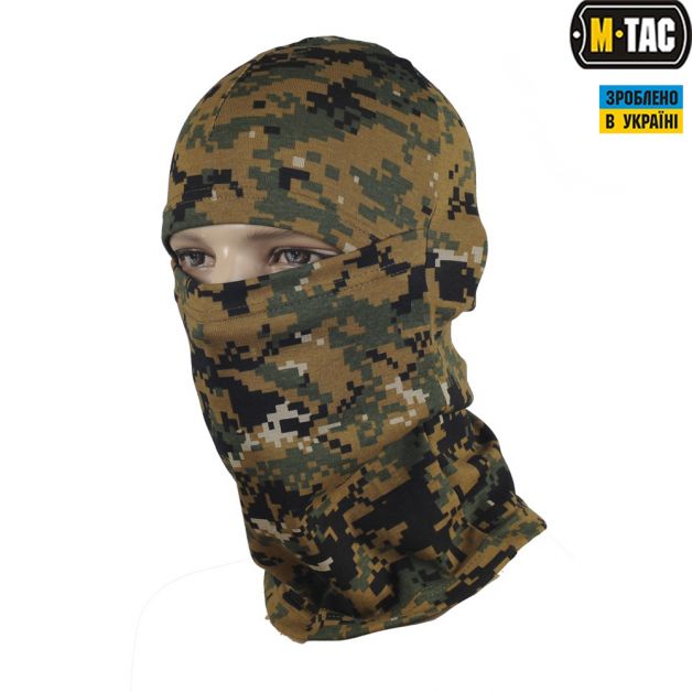 M-Tac балаклава-ниндзя MARPAT Woodland