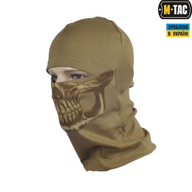 M-Tac балаклава-ніндзя Reaper Skull койот