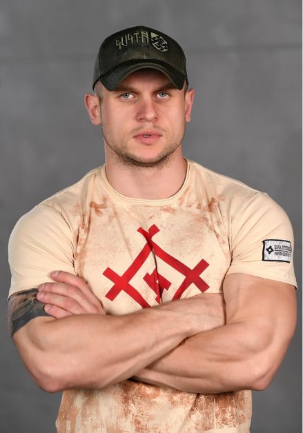 SvaStone бейсболка Руна олива