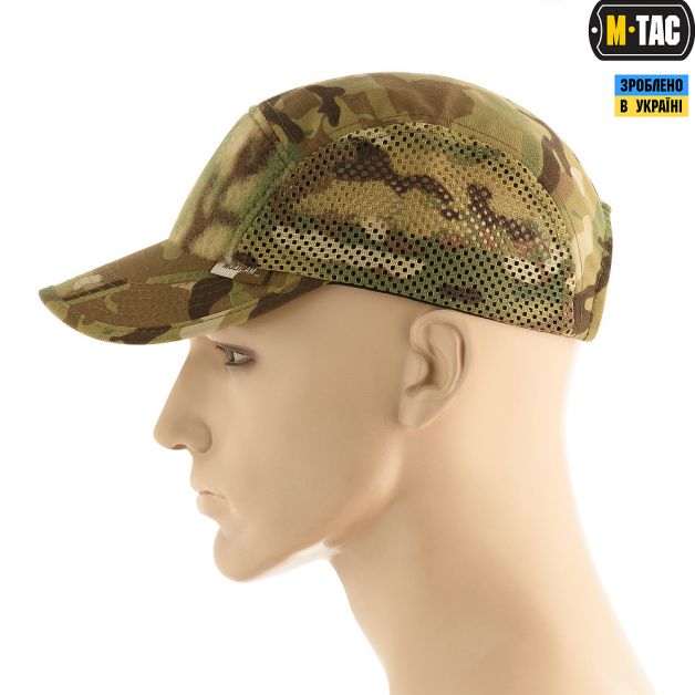 M-Tac бейсболка тактична 5-панельна з сіткою Multicam