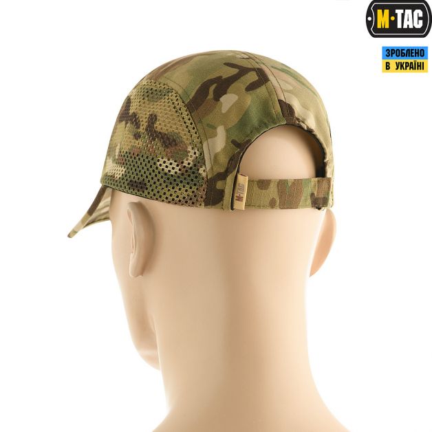 M-Tac бейсболка тактична 5-панельна з сіткою Multicam