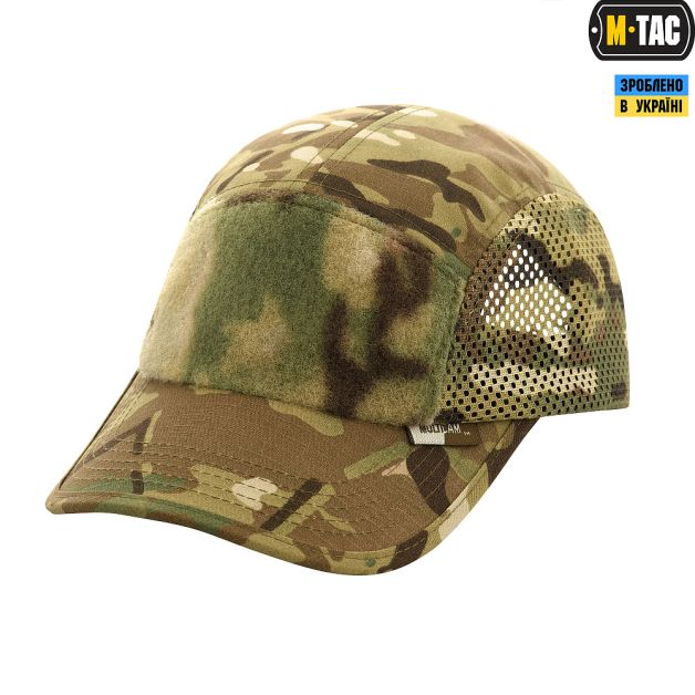 M-Tac бейсболка тактична 5-панельна з сіткою Multicam