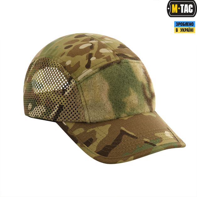 M-Tac бейсболка тактична 5-панельна з сіткою Multicam