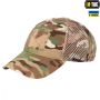 M-Tac бейсболка тактическая с сеткой Multicam