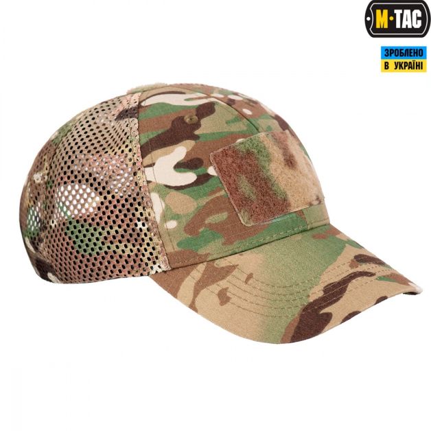 M-Tac бейсболка тактическая с сеткой Multicam