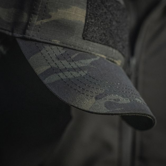M-Tac бейсболка тактическая Multicam Black