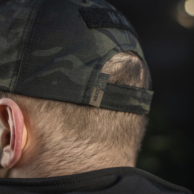 M-Tac бейсболка тактическая Multicam Black