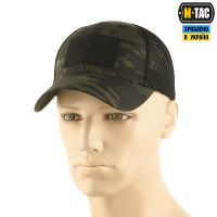 M-Tac бейсболка тактична з сіткою Multicam Black