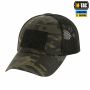M-Tac бейсболка тактична з сіткою Multicam Black