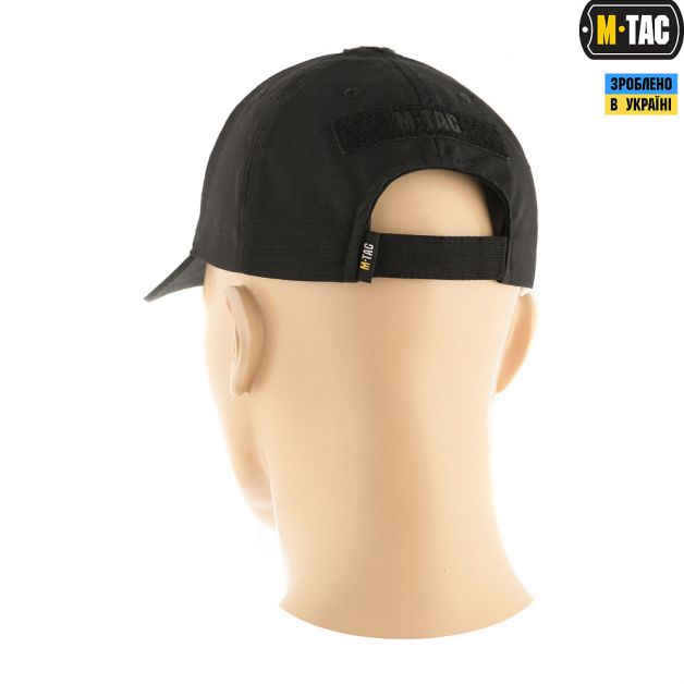M-Tac бейсболка тактическая Elite Flex Special Line Black