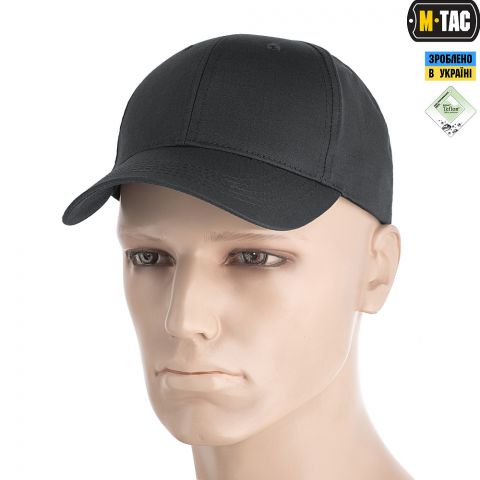 M-Tac бейсболка Elite рип-стоп Dark Grey