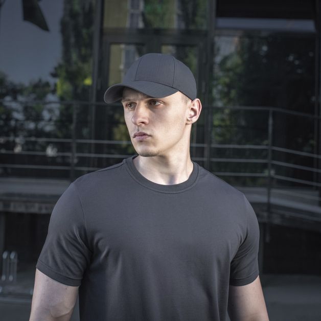 M-Tac бейсболка Elite рип-стоп Dark Grey