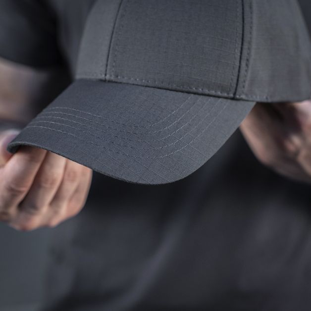 M-Tac бейсболка Elite рип-стоп Dark Grey