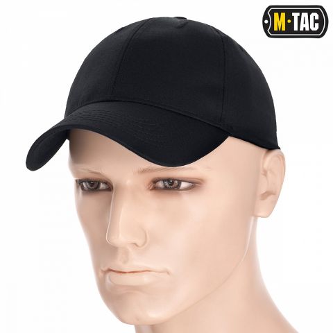 M-Tac бейсболка Flex рип-стоп Black