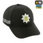M-Tac бейсболка Полиция Elite Flex рип-стоп Black