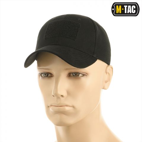 M-Tac бейсболка с липучкой Black