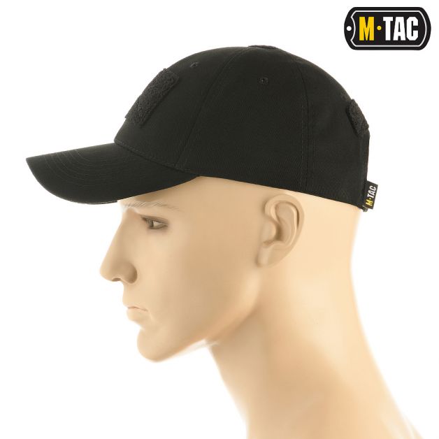 M-Tac бейсболка с липучкой Black