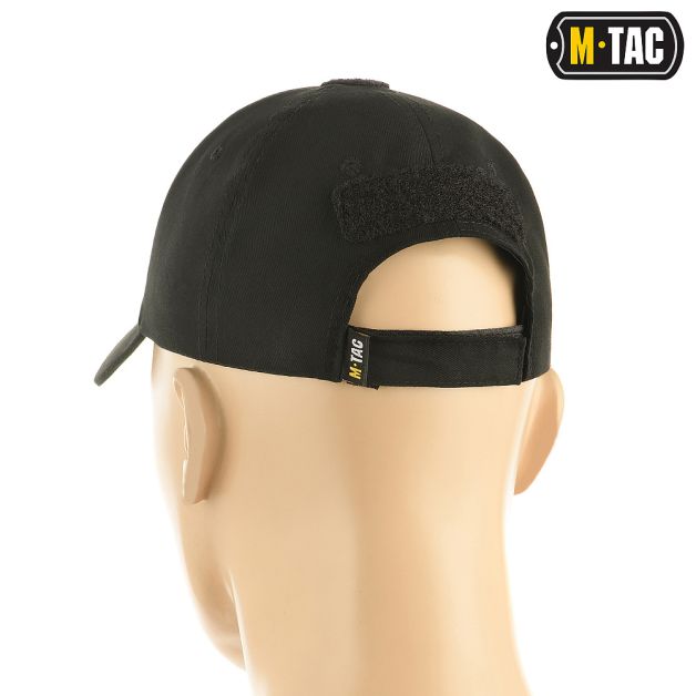 M-Tac бейсболка с липучкой Black