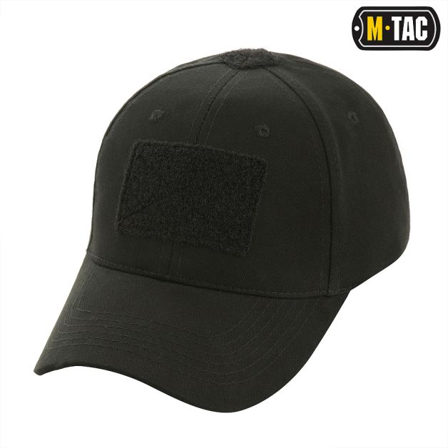 M-Tac бейсболка с липучкой Black