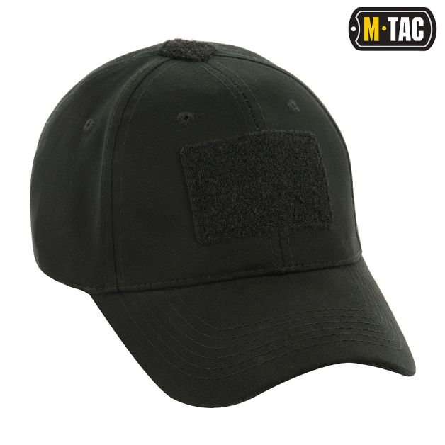 M-Tac бейсболка с липучкой Black