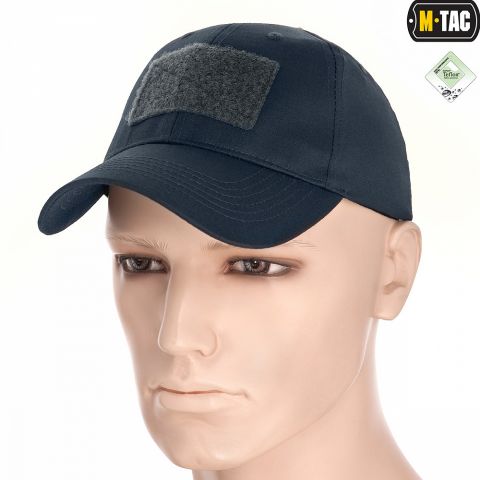 M-Tac бейсболка с липучкой Flex рип-стоп Dark Grey