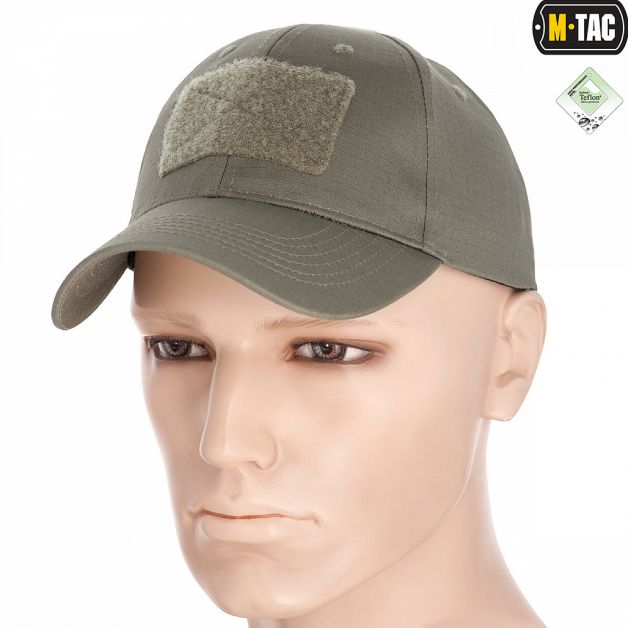 M-Tac бейсболка з липучкою Flex ріп-стоп Foliage Green