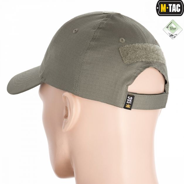 M-Tac бейсболка з липучкою Flex ріп-стоп Foliage Green