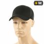 M-Tac бейсболка с липучкой и сеткой Black