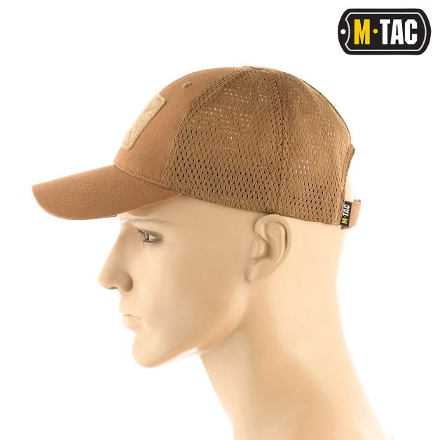 M-Tac бейсболка з липучкою і сіткою Coyote