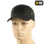 M-Tac бейсболка с липучкой и сеткой Flex рип-стоп Black