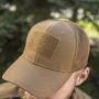 M-Tac бейсболка с липучкой и сеткой Flex рип-стоп Coyote Brown