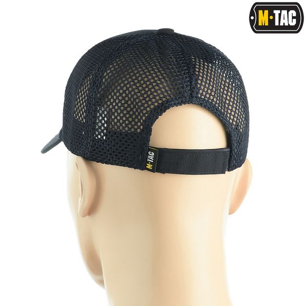 M-Tac бейсболка с сеткой Flex рип-стоп Dark Navy Blue