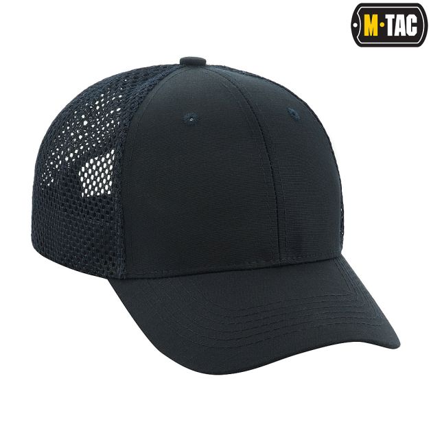 M-Tac бейсболка с сеткой Flex рип-стоп Dark Navy Blue