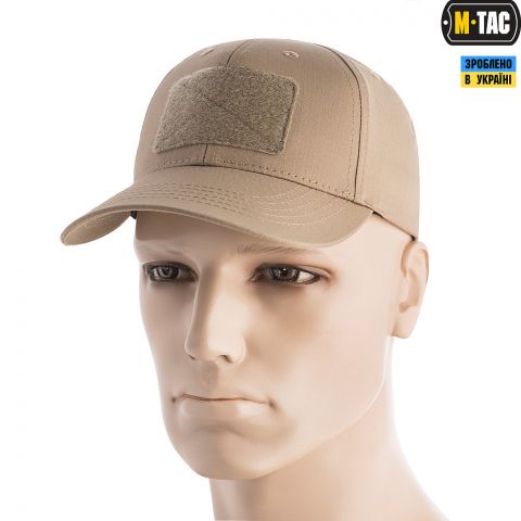 M-Tac бейсболка тактическая Elite рип-стоп Khaki