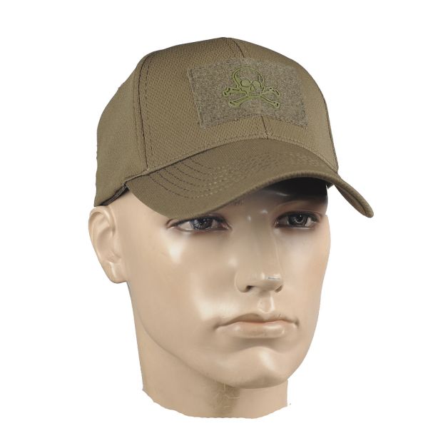 M-Tac бейсболка тактична Flex Pirate Skull Olive