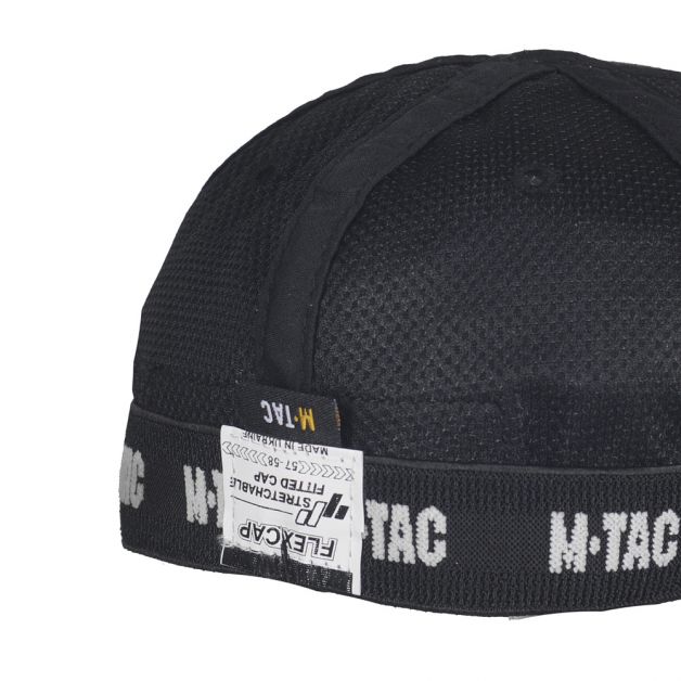 M-Tac бейсболка тактична Flex Pirate Skull Black