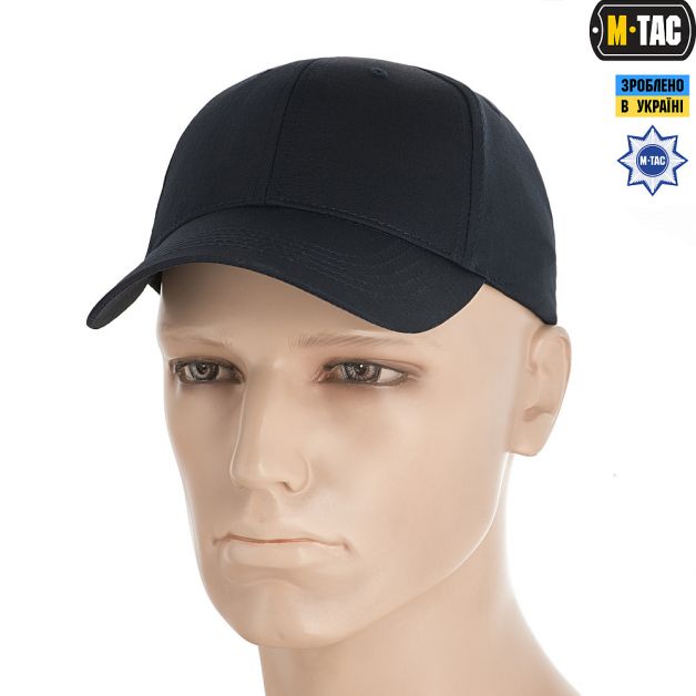 M-Tac бейсболка Elite Flex ріп-стоп Dark Navy Blue